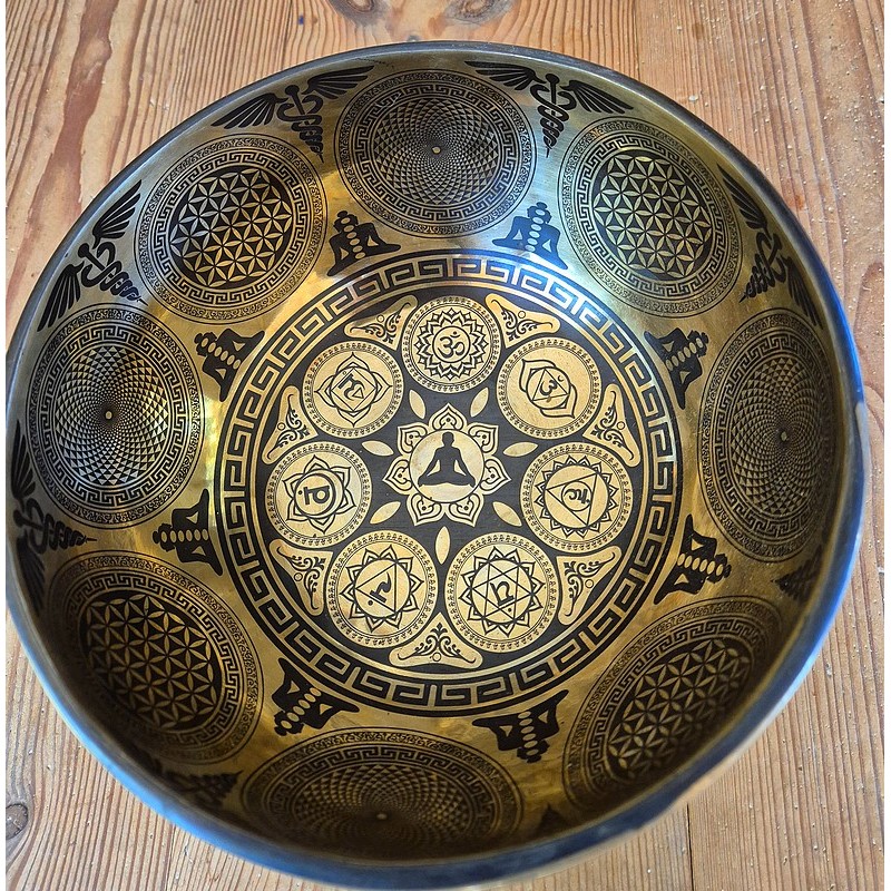 Smuk meditations skål