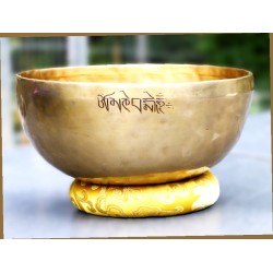 Gylden fuldmåneskål (stor)