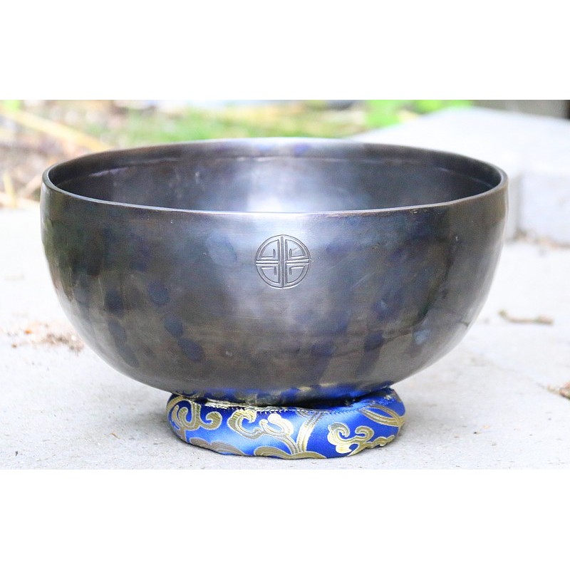 Sort fuldmåneskål (24 cm)